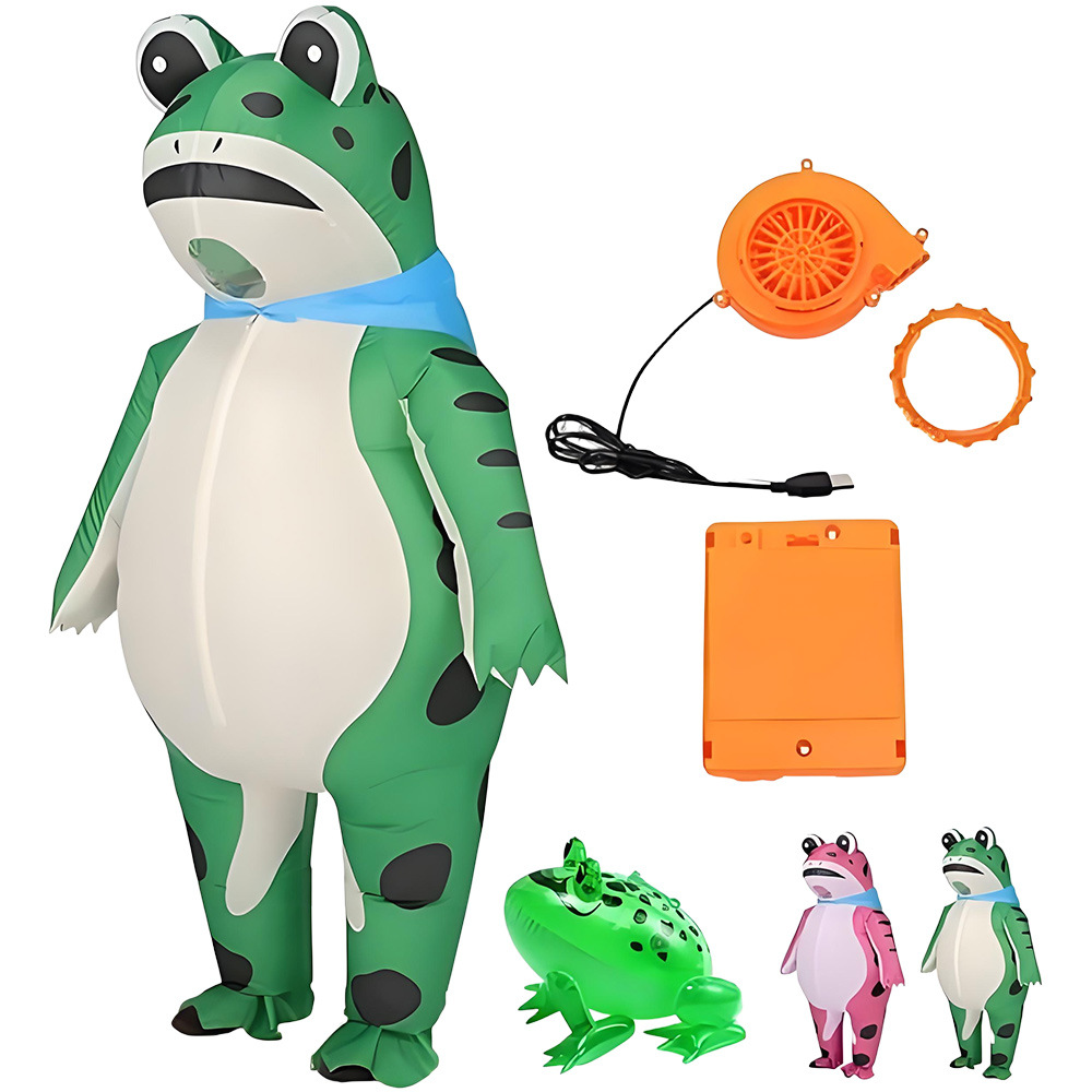 Cocktail Shaker Set - Costume de cosplay gonflable de grenouille
