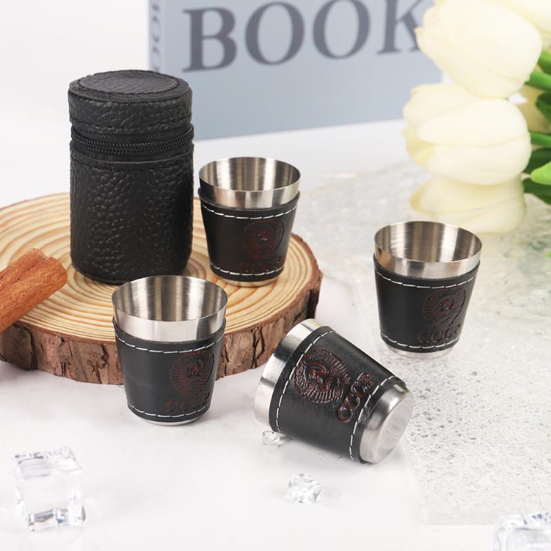 Ensemble de 4 tasses de voyage - Whisky Beer And Wine avis et prix